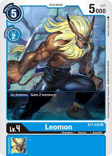 Leomon - Release Special Booster 1.0 (BT01-03A)