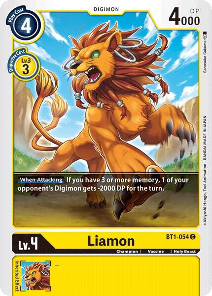 Liamon - Release Special Booster 1.0 (BT01-03A)