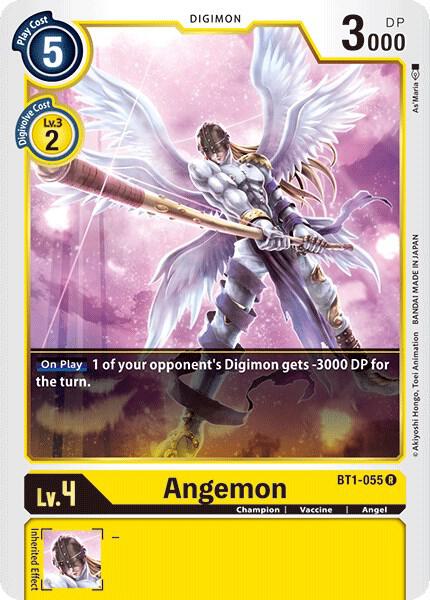 Angemon - BT1-055 - Release Special Booster 1.0 (BT01-03A)