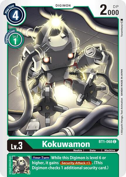 Kokuwamon - Release Special Booster 1.0 (BT01-03A)