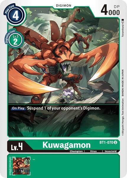 Kuwagamon - Release Special Booster 1.0 (BT01-03A)