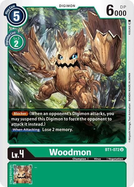 Woodmon - Release Special Booster 1.0 (BT01-03A)