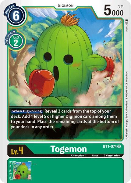 Togemon - Release Special Booster 1.0 (BT01-03A)