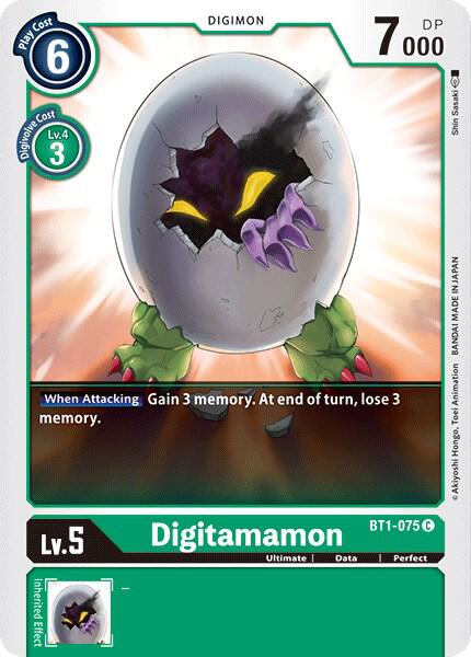 Digitamamon - Release Special Booster 1.0 (BT01-03A)