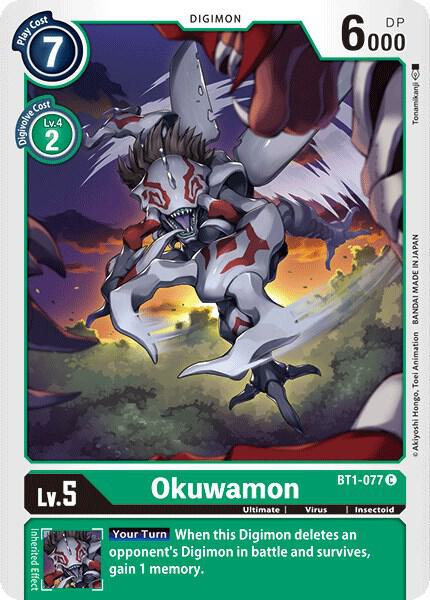 Okuwamon - Release Special Booster 1.0 (BT01-03A)