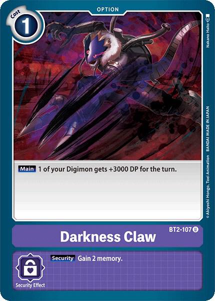 Darkness Claw - Release Special Booster 1.0 (BT01-03A)