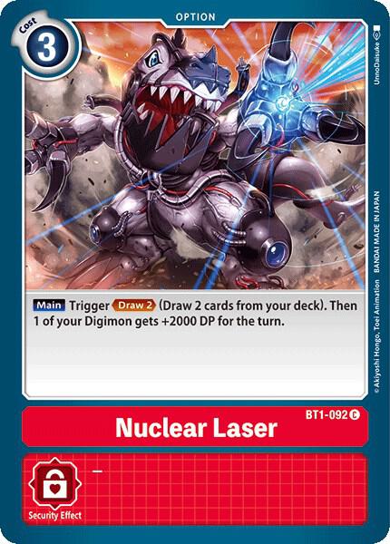 Nuclear Laser - Release Special Booster 1.0 (BT01-03A)