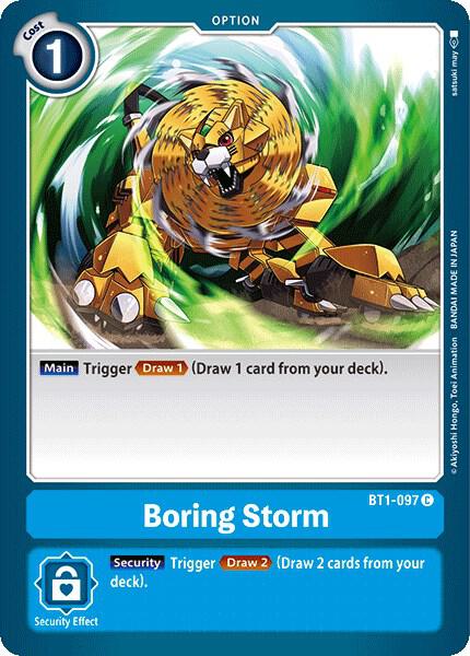 Boring Storm - Release Special Booster 1.0 (BT01-03A)