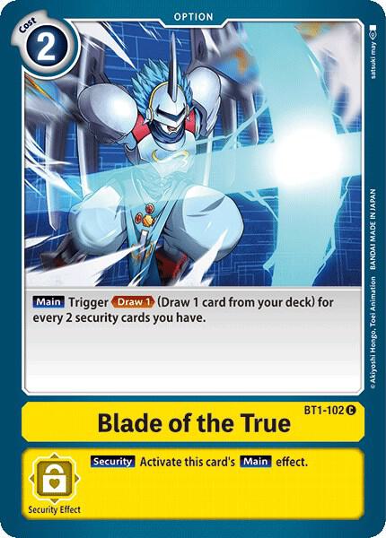 Blade of the True - Release Special Booster 1.0 (BT01-03A)