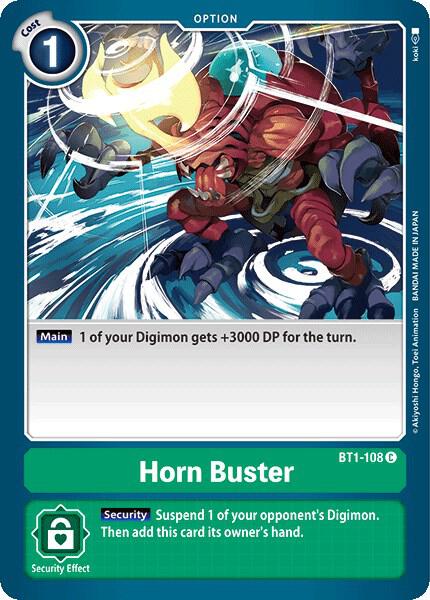 Horn Buster - Release Special Booster 1.0 (BT01-03A)