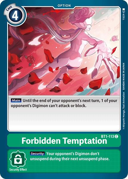 Forbidden Temptation - Release Special Booster 1.0 (BT01-03A)