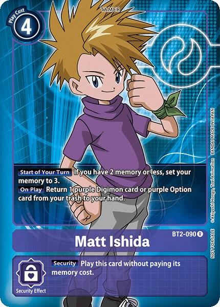 Matt Ishida - BT2-090 (Box Topper) - Release Special Booster 1.0 (BT01-03A)