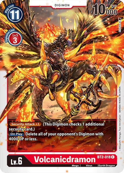 Volcanicdramon - Release Special Booster 1.0 (BT01-03A)