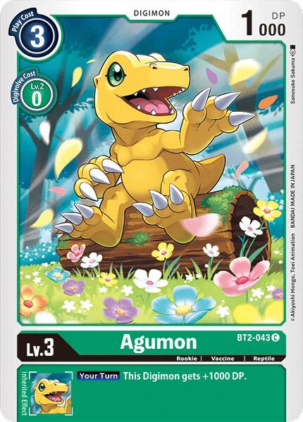 Agumon - BT2-043 - Release Special Booster 1.0 (BT01-03A)