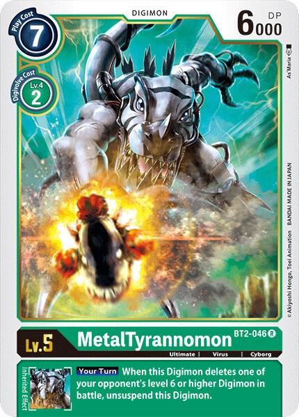 MetalTyrannomon - BT2-046 - Release Special Booster 1.0 (BT01-03A)