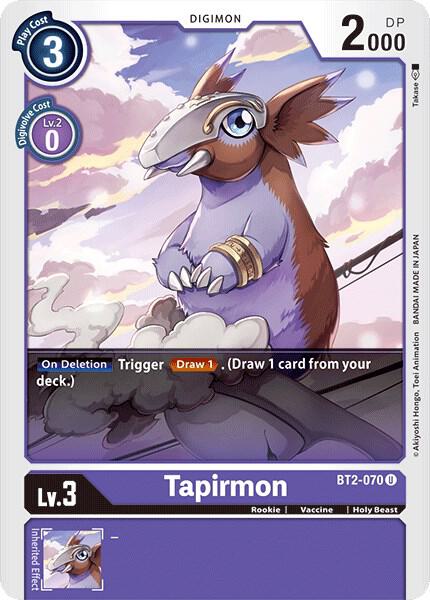 Tapirmon - Release Special Booster 1.0 (BT01-03A)