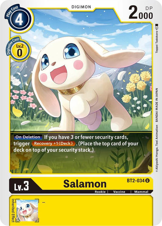 Salamon - BT2-034 - Release Special Booster 1.5 (BT01-03B)