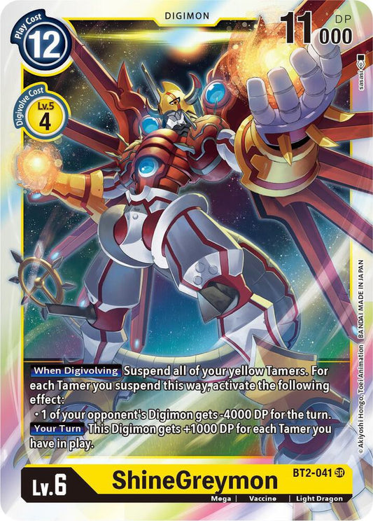 ShineGreymon - Release Special Booster 1.5 (BT01-03B)