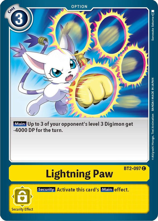 Lightning Paw - Release Special Booster 1.5 (BT01-03B)