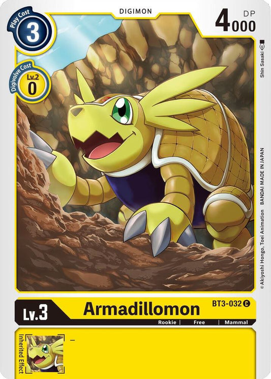 Armadillomon - BT3-032 - Release Special Booster 1.5 (BT01-03B)