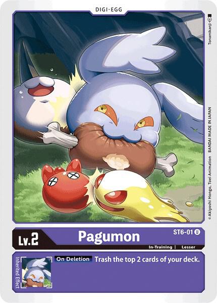 Pagumon - Starter Deck 06: Venomous Violet (ST-6)