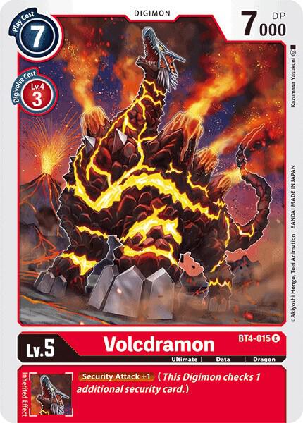 Volcdramon - Great Legend (BT04)