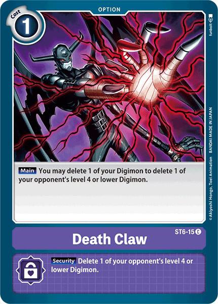 Death Claw - Starter Deck 06: Venomous Violet (ST-6)