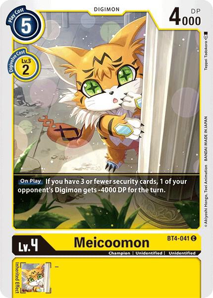 Meicoomon - Great Legend (BT04)
