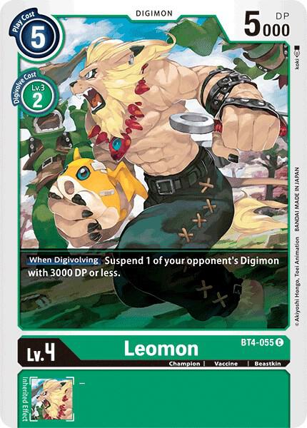 Leomon - Great Legend (BT04)