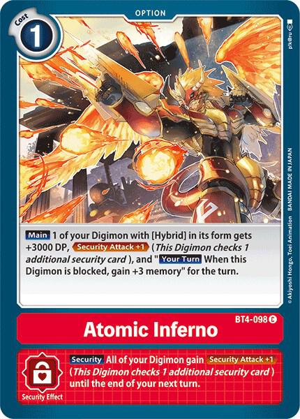Atomic Inferno - Great Legend (BT04)