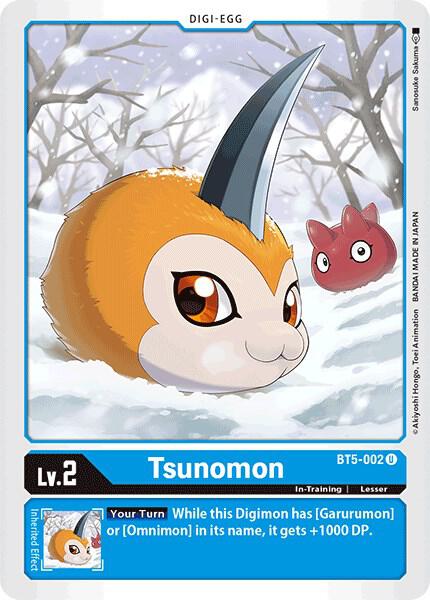 Tsunomon - Battle of Omni (BT05)
