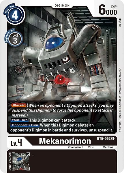 Mekanorimon - Battle of Omni (BT05)