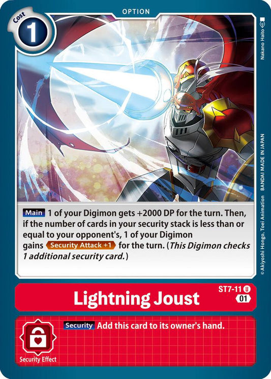 Lightning Joust - Starter Deck 07: Gallantmon (ST-7)