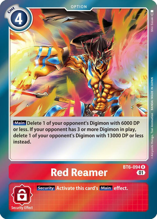 Red Reamer - Double Diamond (BT06)