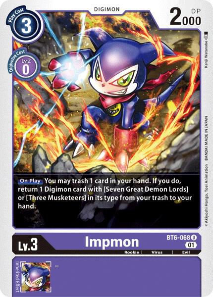 Impmon - Double Diamond (BT06)