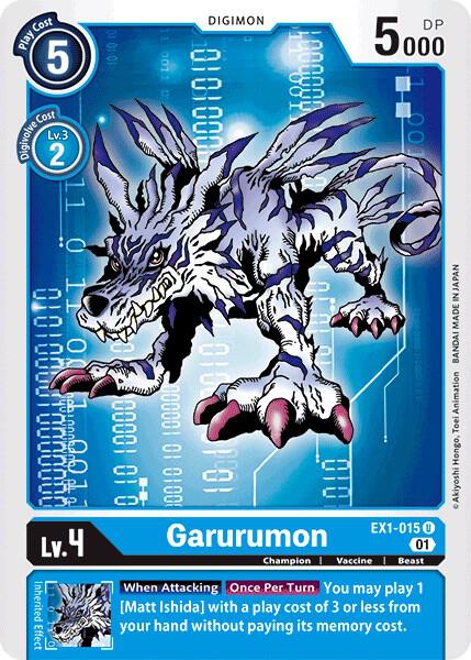 Garurumon - Classic Collection (EX01)