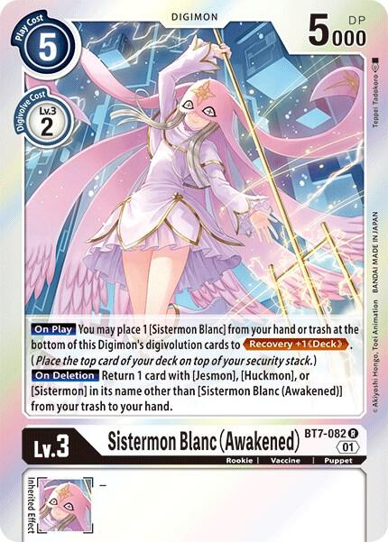 Sistermon Blanc (Awakened) - Next Adventure (BT07)