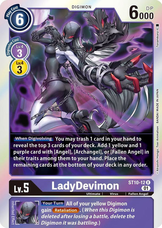 LadyDevimon - Starter Deck 10: Parallel World Tactician (ST-10)