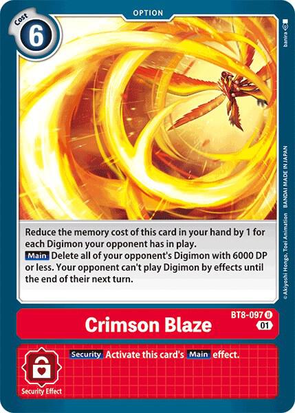 Crimson Blaze - New Awakening (BT08)