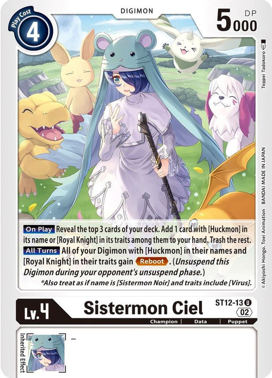 Sistermon Ciel - Starter Deck 12: Jesmon (ST-12)