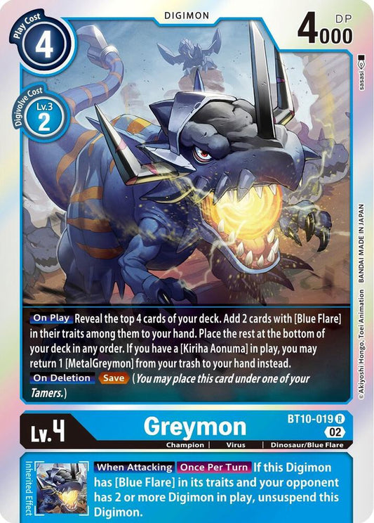 Greymon - Xros Encounter (BT10)