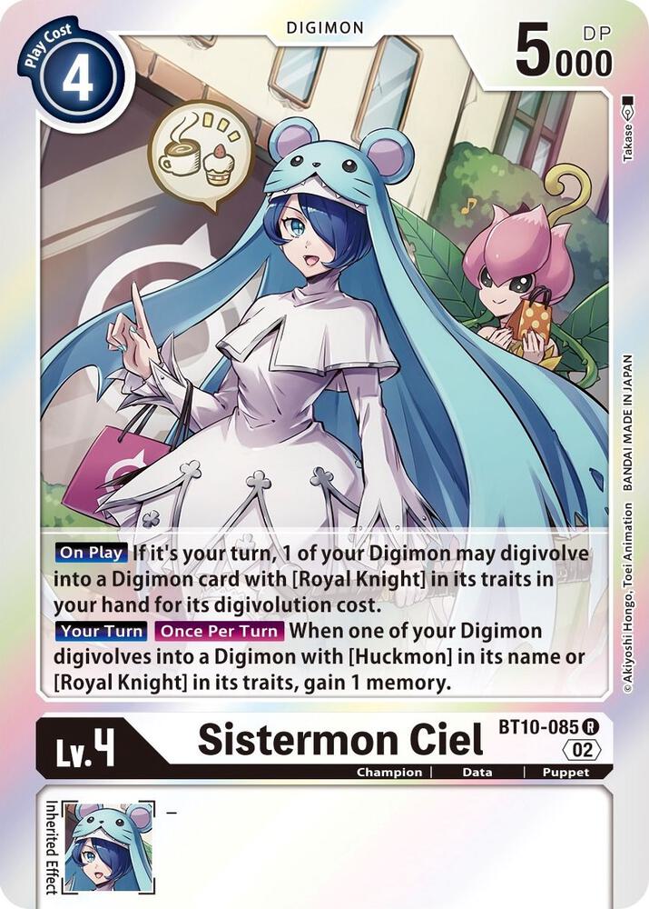 Sistermon Ciel - Xros Encounter (BT10)