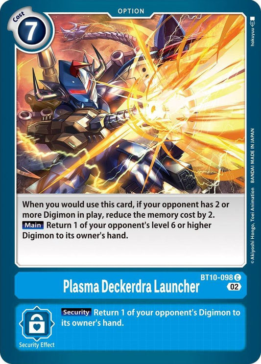 Plasma Deckerdra Launcher - Xros Encounter (BT10)