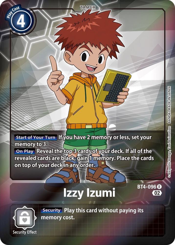 Izzy Izumi (Alternate Art) - Starter Deck 13: Ragnaloardmon (ST-13)