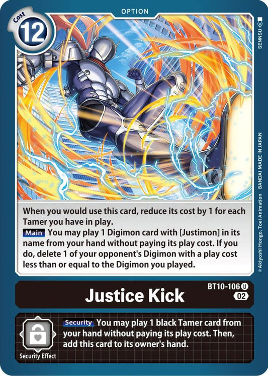 Justice Kick - Xros Encounter (BT10)