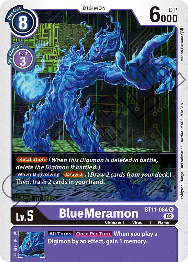 BlueMeramon - Dimensional Phase (BT11)
