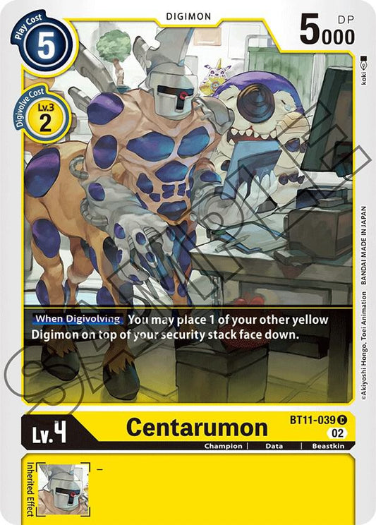 Centarumon - Dimensional Phase (BT11)