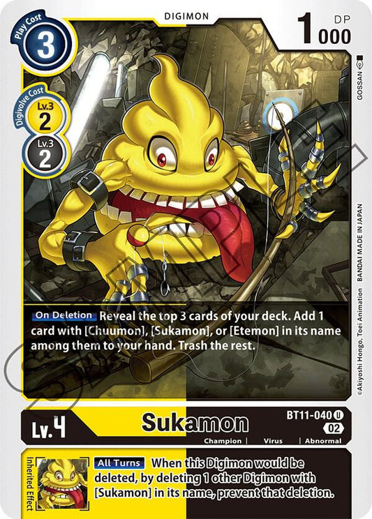 Sukamon - Dimensional Phase (BT11)