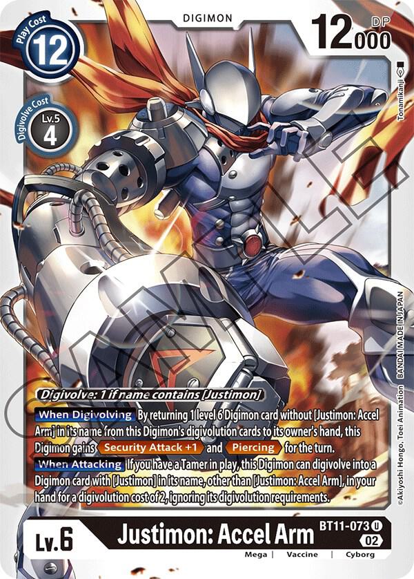 Justimon: Accel Arm - Dimensional Phase (BT11)