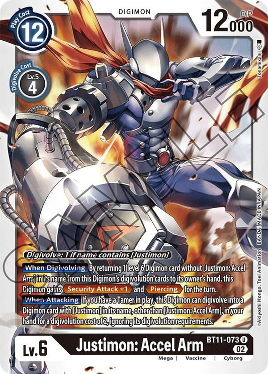 Justimon: Accel Arm - Dimensional Phase (BT11)